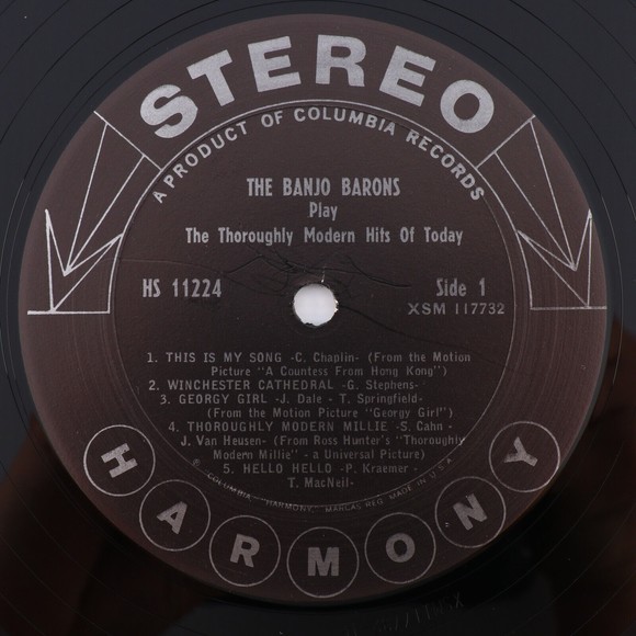 The Banjo Barons – The Throroughly Modern Hits Of Today Vinyl LP Record HS 11224 - Picture 7 of 16